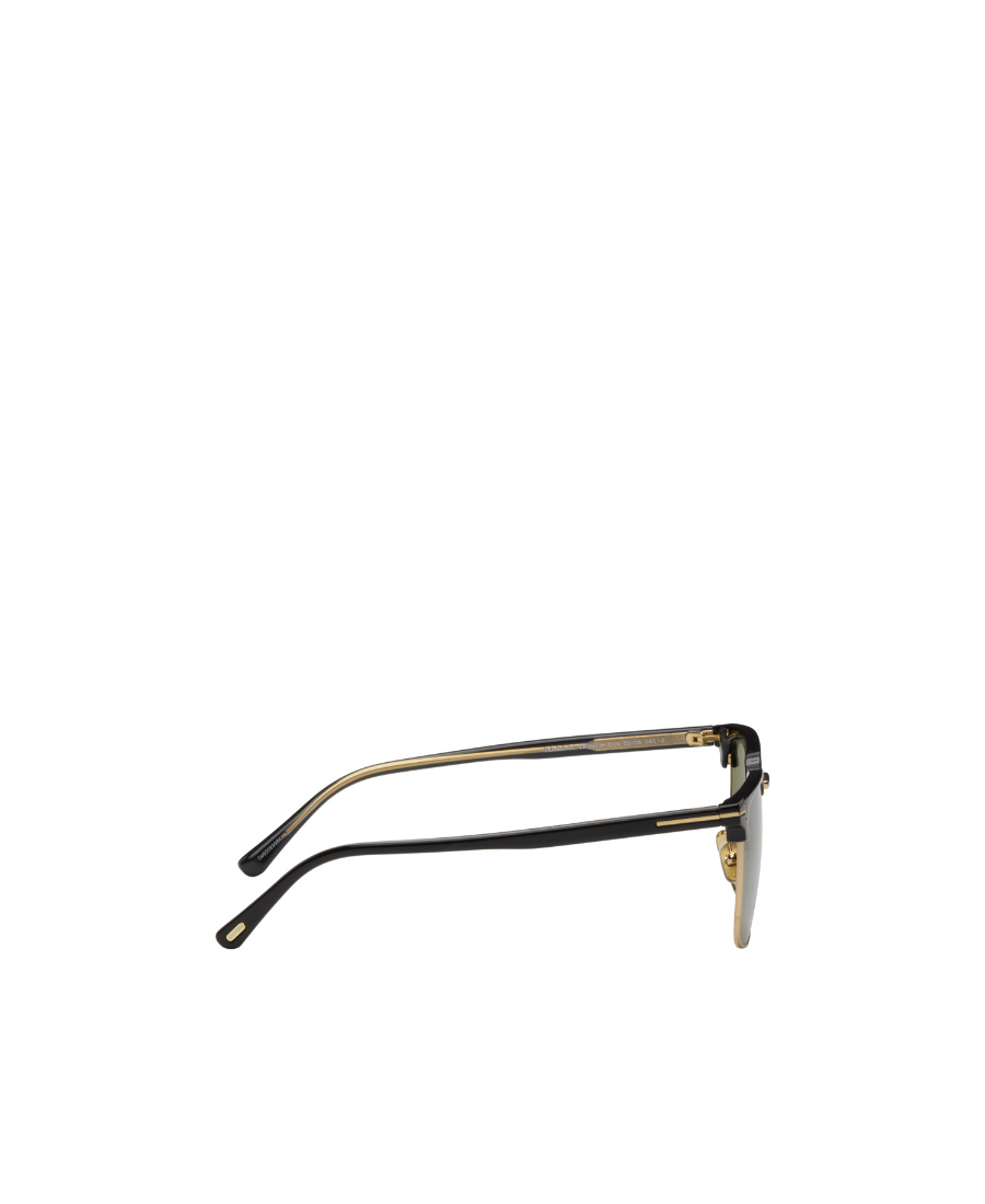 Tom Ford Logo Sunglasses In Green