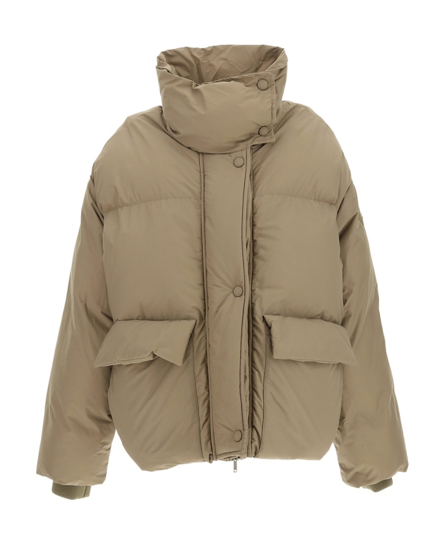 Shop Stella Mccartney Padded Puffer Jacket In Nude