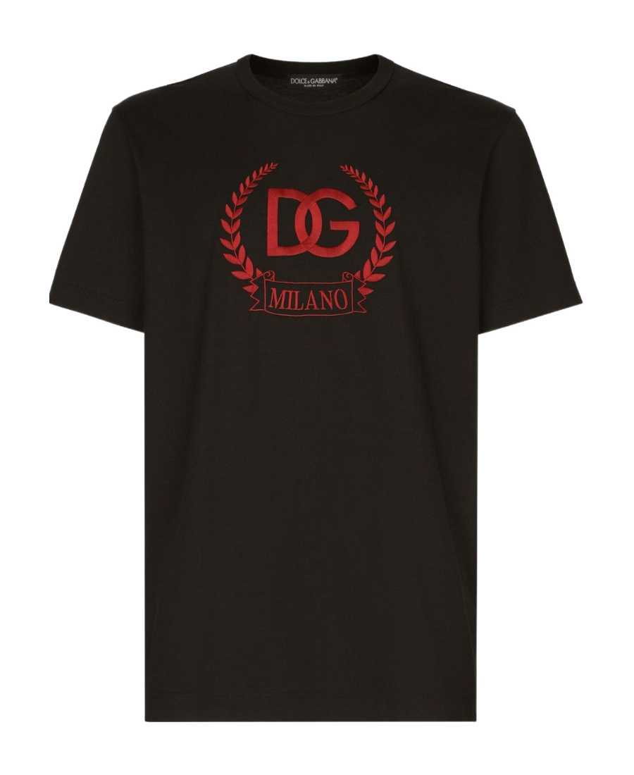 Dolce & Gabbana Black Cotton T-shirt