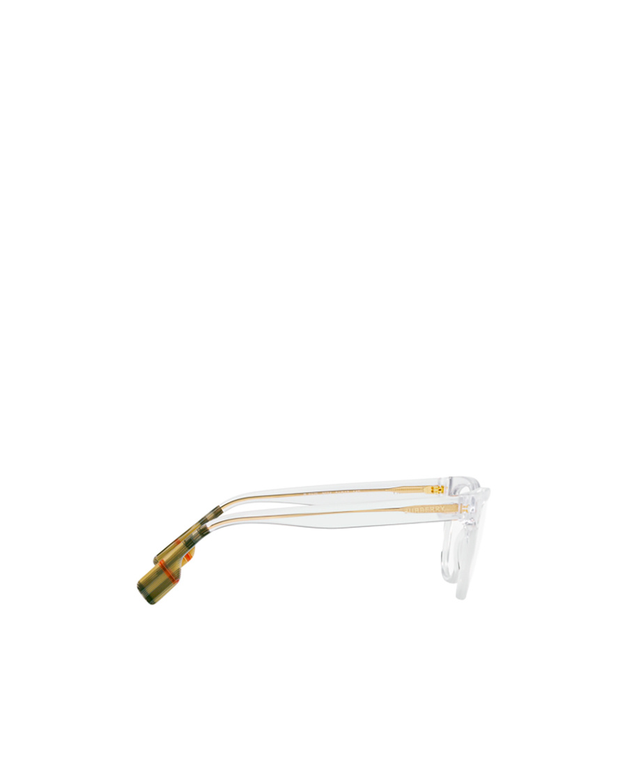 Burberry Logo-plaque Cat-eye Glasses In White