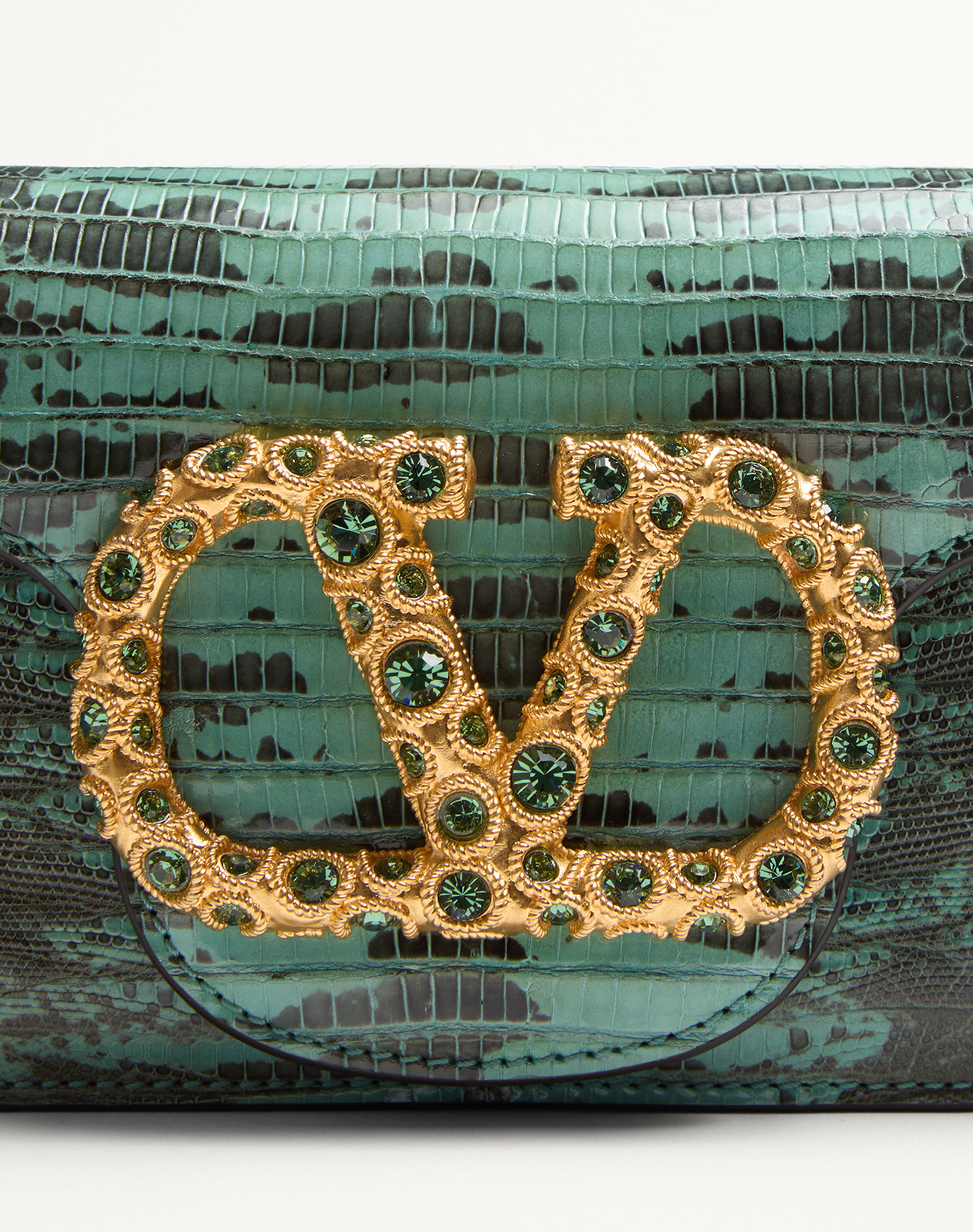 Valentino Small Logo Shoulder Bag In Multicolor