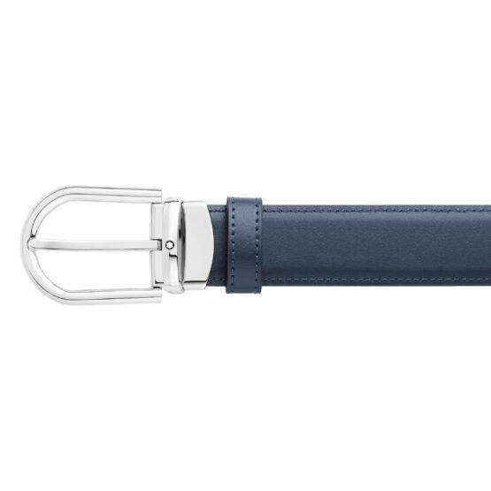 Montblanc Logo Belt In Black