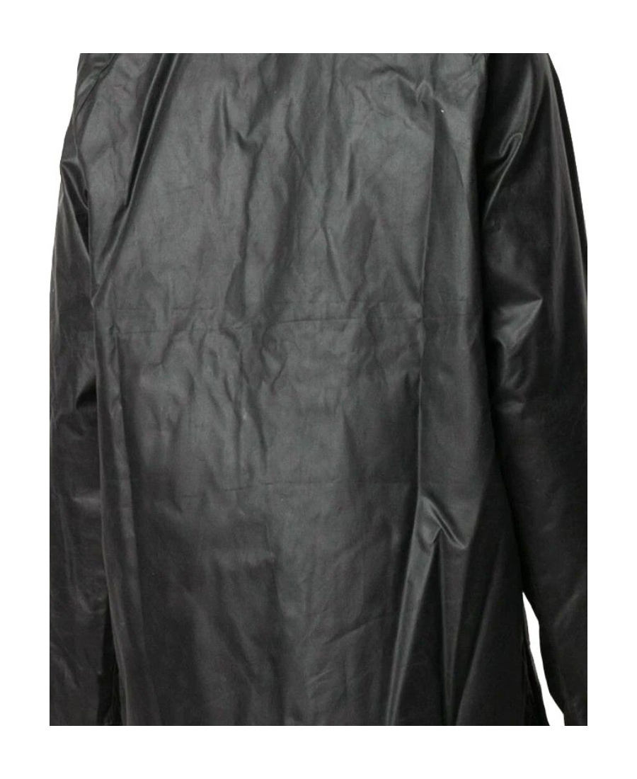 Barbour Badale Waxed-cotton Corduroy-collar Jacket In Black