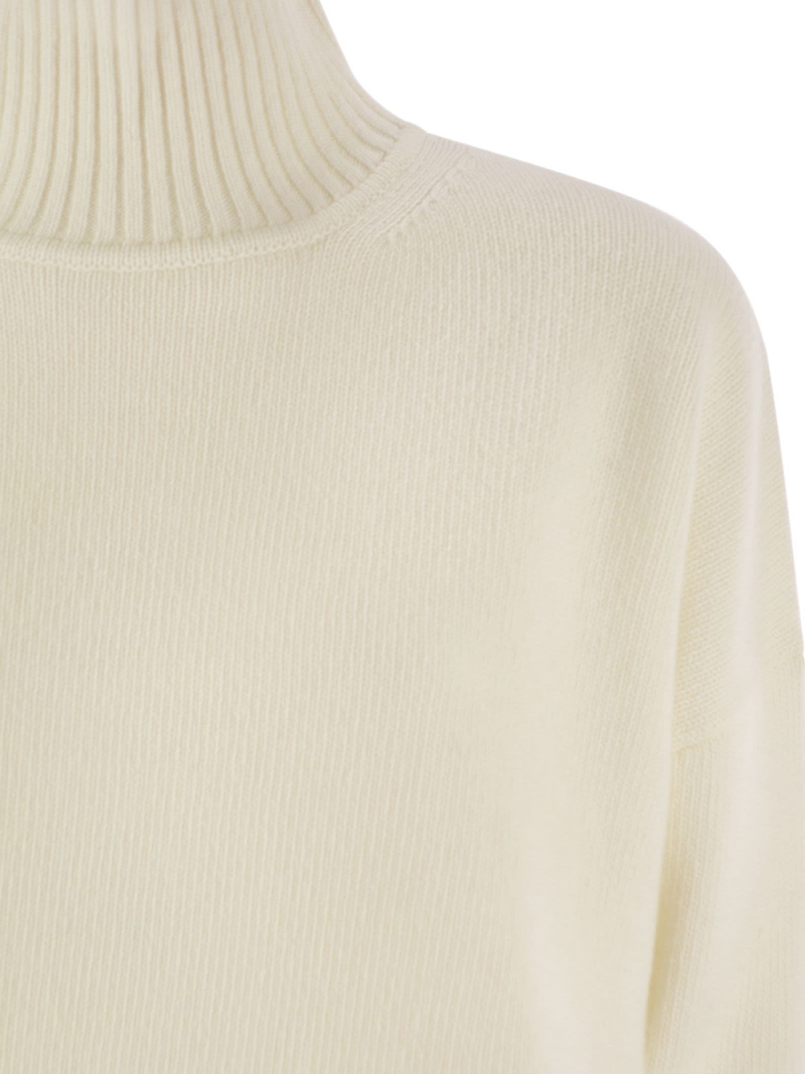 Weekend Max Mara Turtleneck Sweater In Neutral