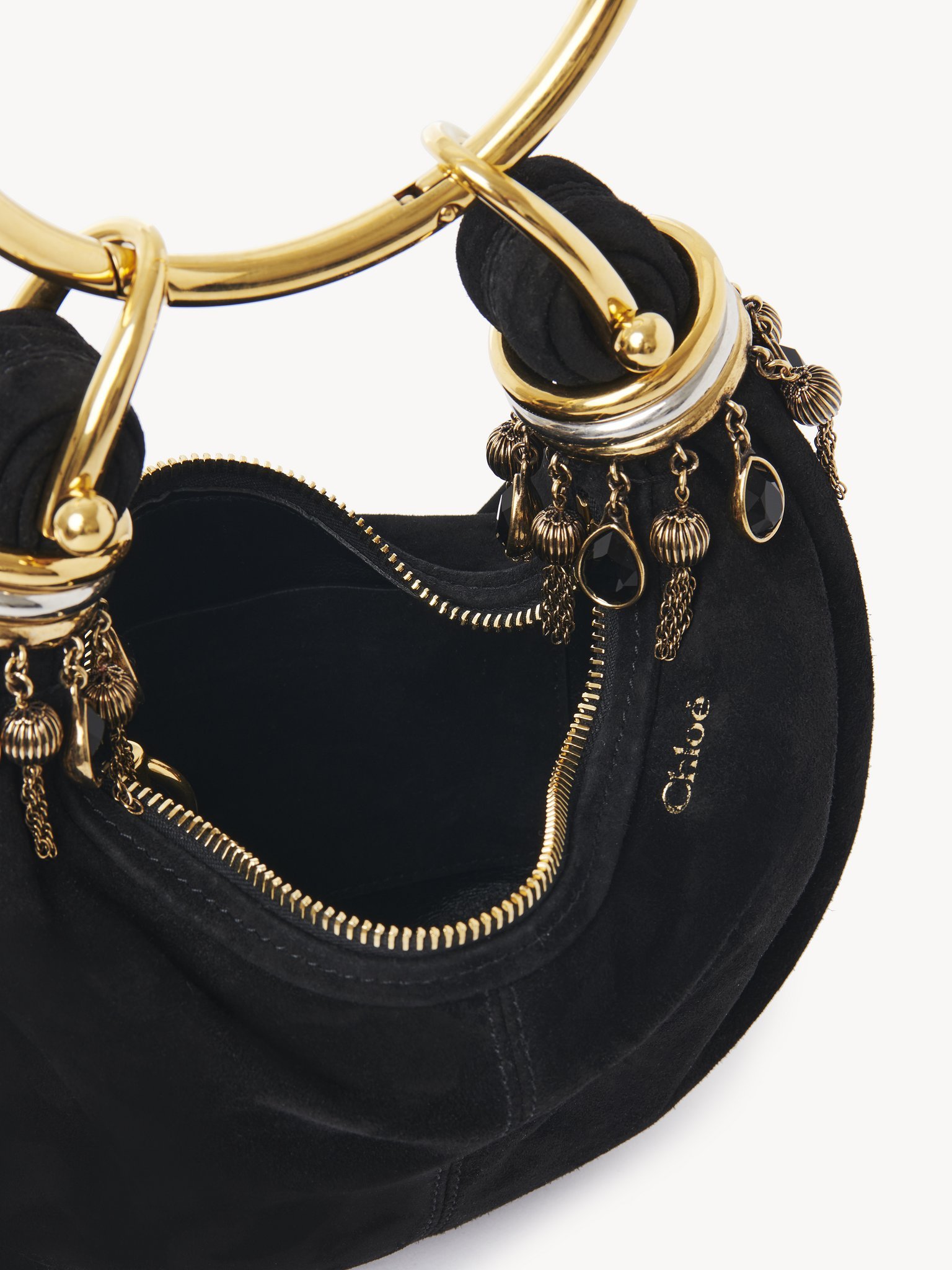 Chloé Mini Beaded Bracelet Hobo Bag