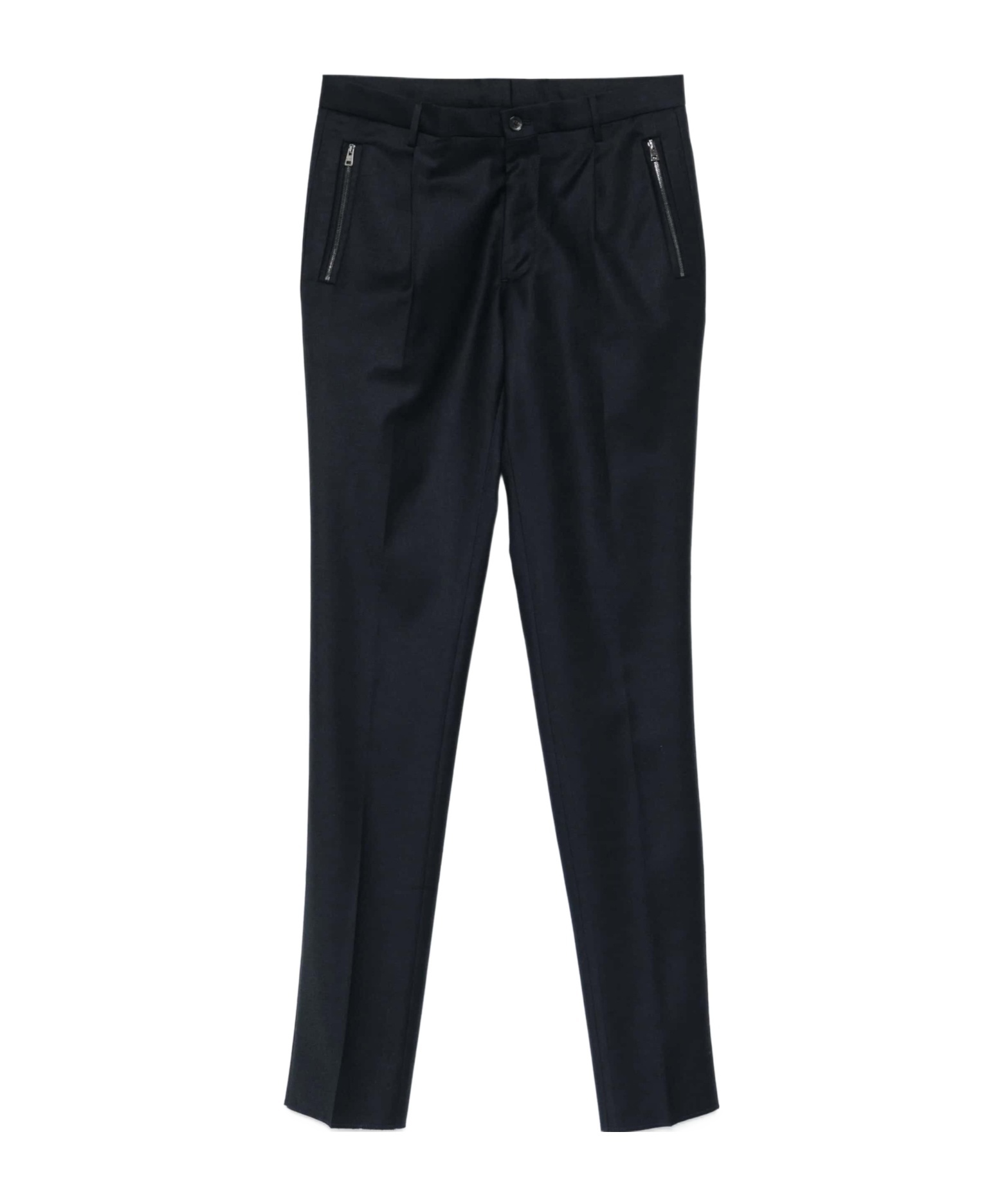 Etro Belt-loop Casual Pants In Black