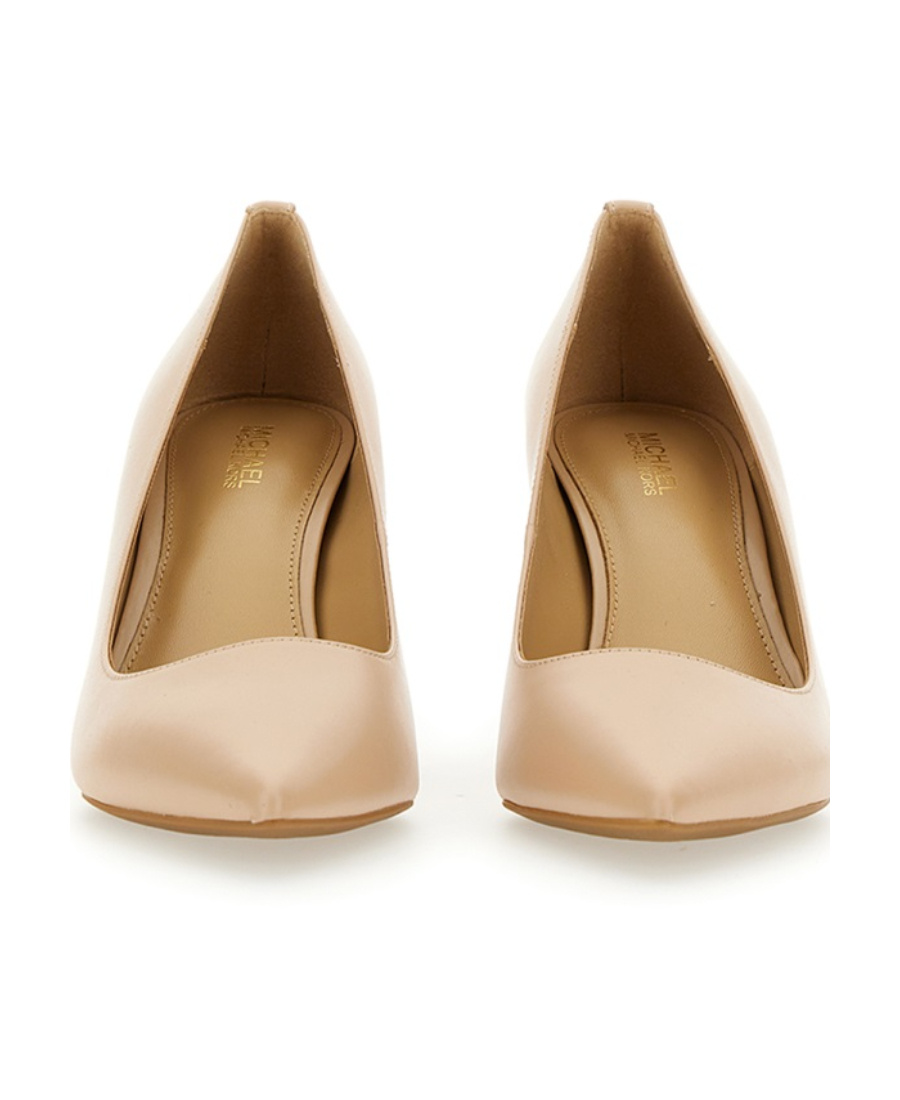 Michael Michael Kors Logo High Heels In Brown
