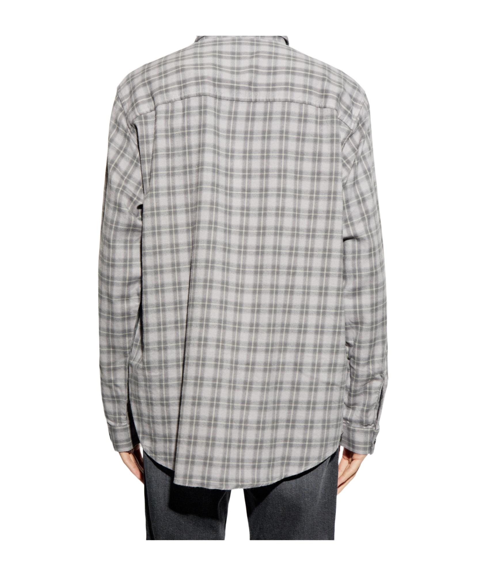 Diesel Long-sleeved Shirt In Gray