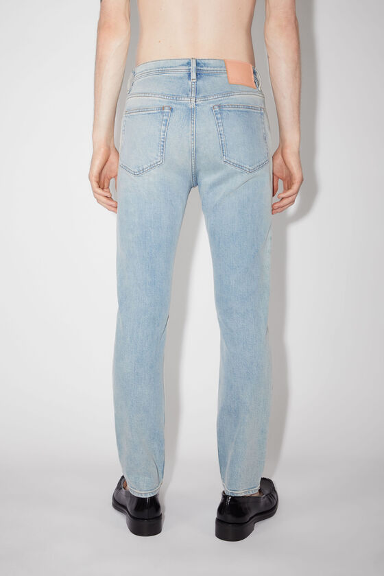 Acne Studios Cropped Slim-fit Jeans In Blue