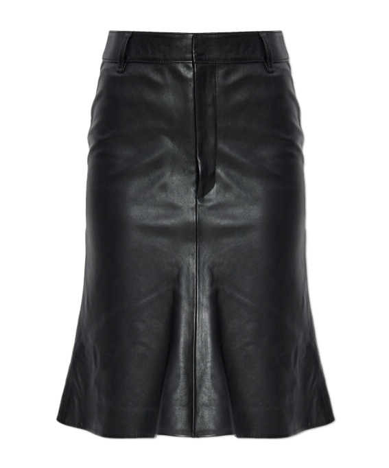 Balenciaga Belt Loop Skirt In Black
