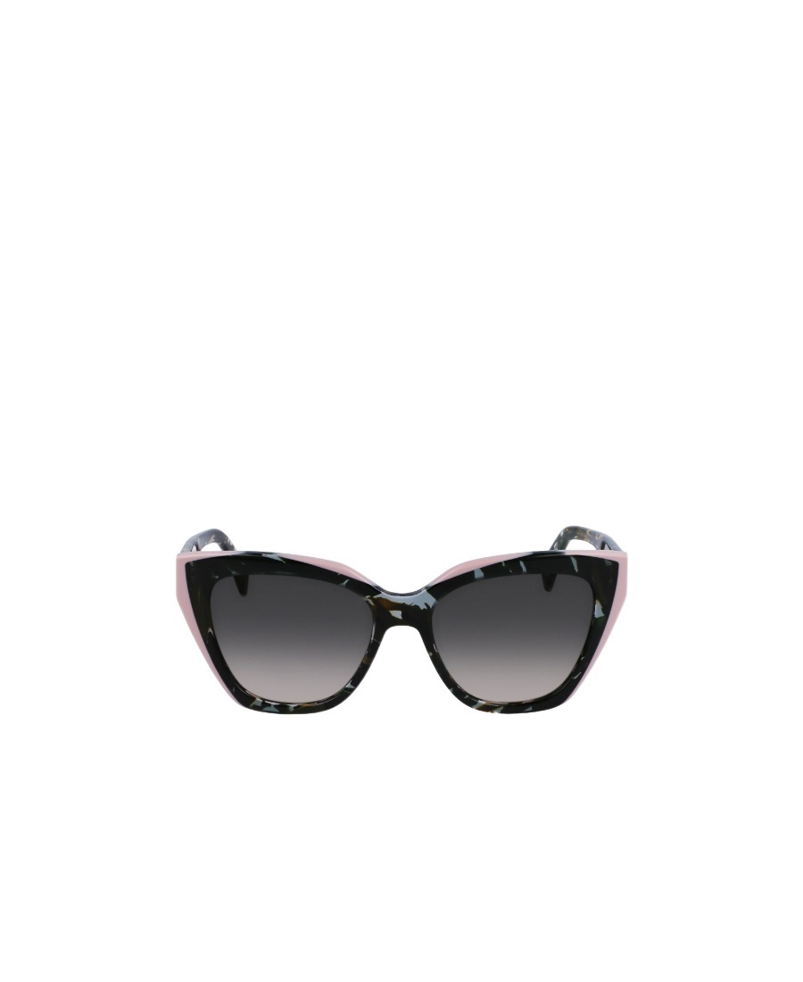 Liu •jo Logo Sunglasses In Brown