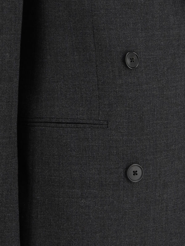 The Row Franny Wool Blazer In Black