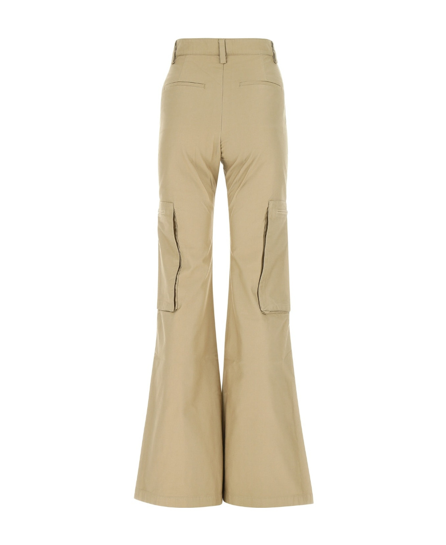 Amiri Beige Cotton Blend Pant In Nude