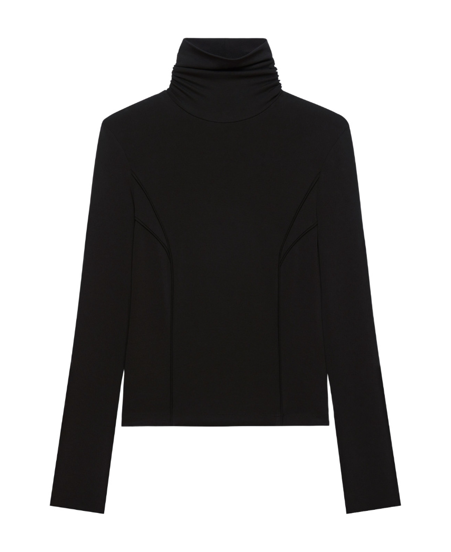 Givenchy Asymmetric Cut-out Top In Black