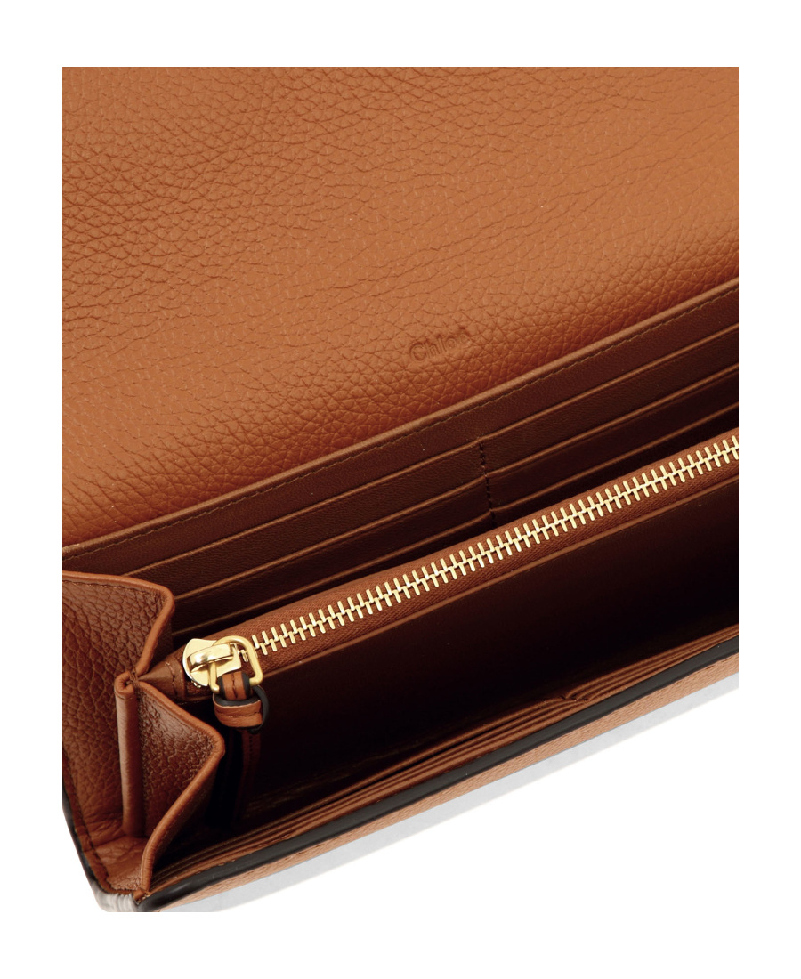 CHLOÉ LOGO FLIP WALLET