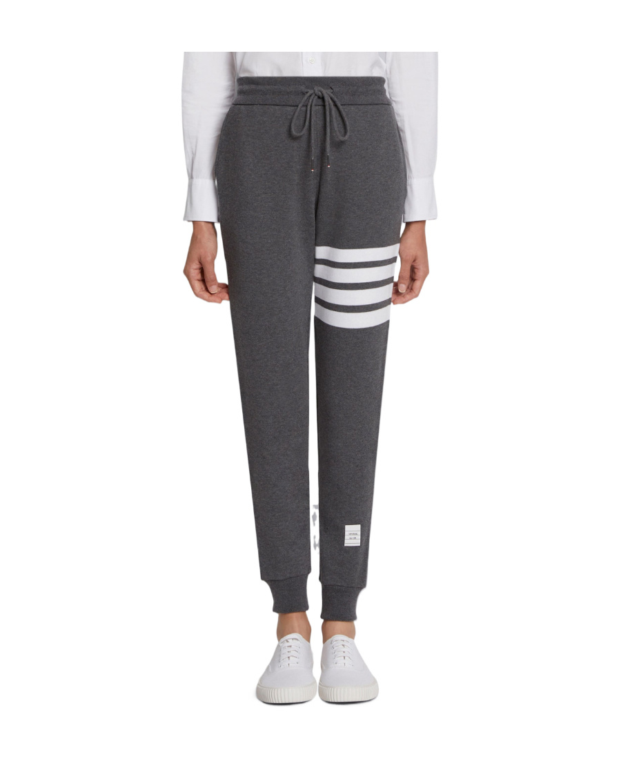 Thom Browne 4-bar Stripe Track Pants In Black