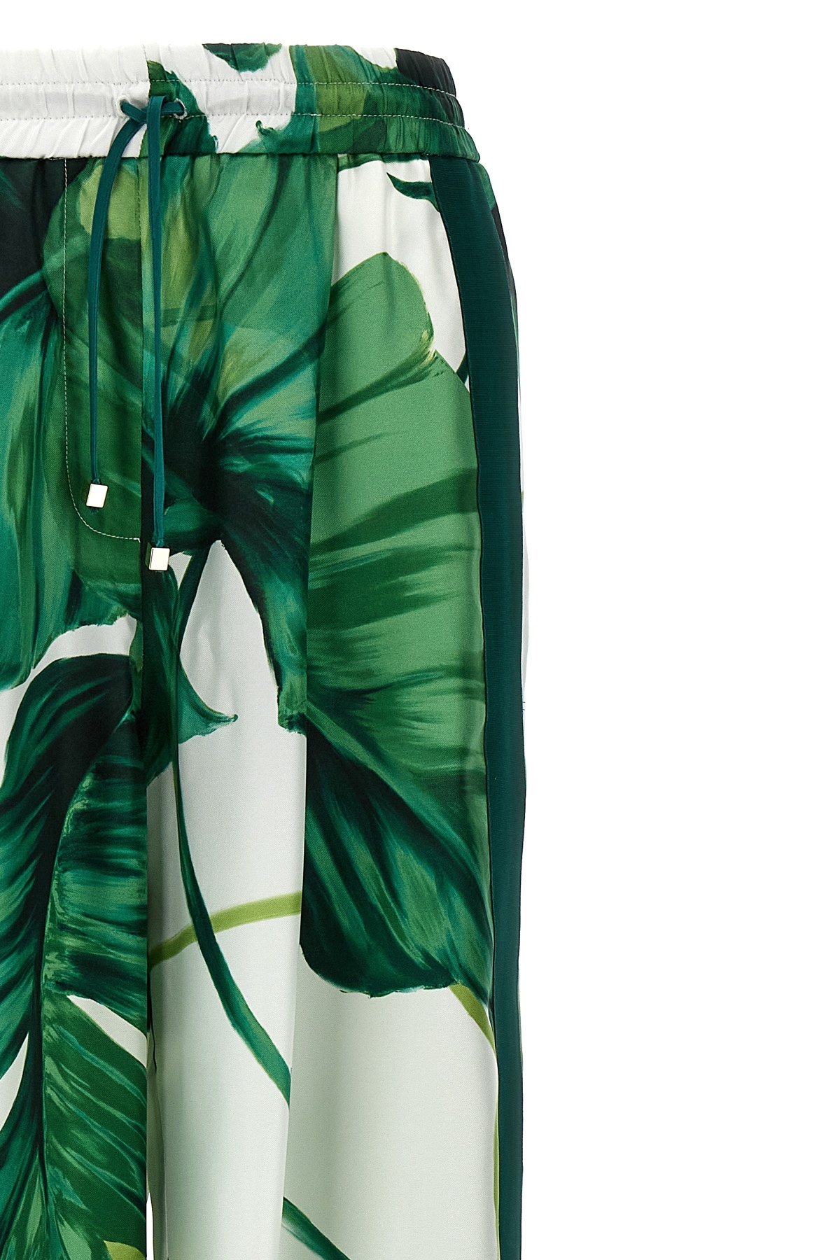 F.r.s For Restless Sleepers Printed Casual Pants In Green
