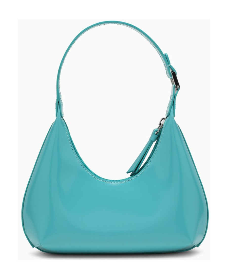 By Far Logo Handbag In Blue
