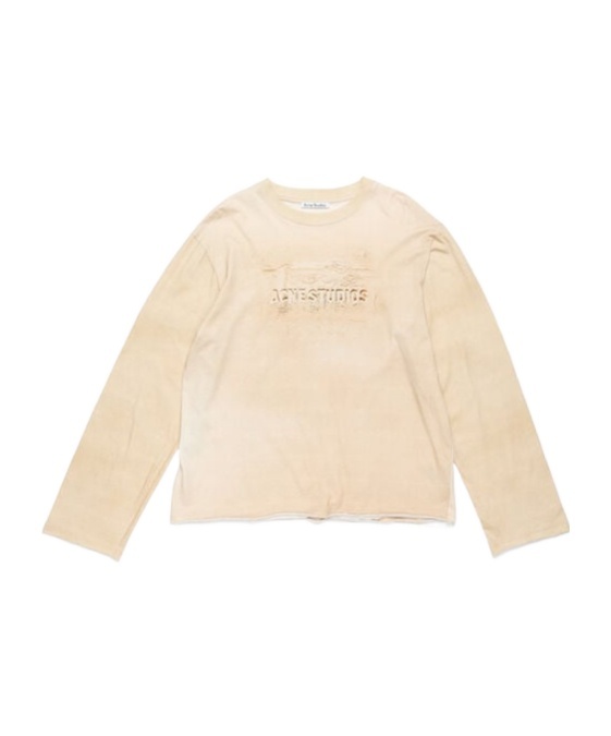 Acne Studios Edden U Long Sleeve Tee Sand Beige