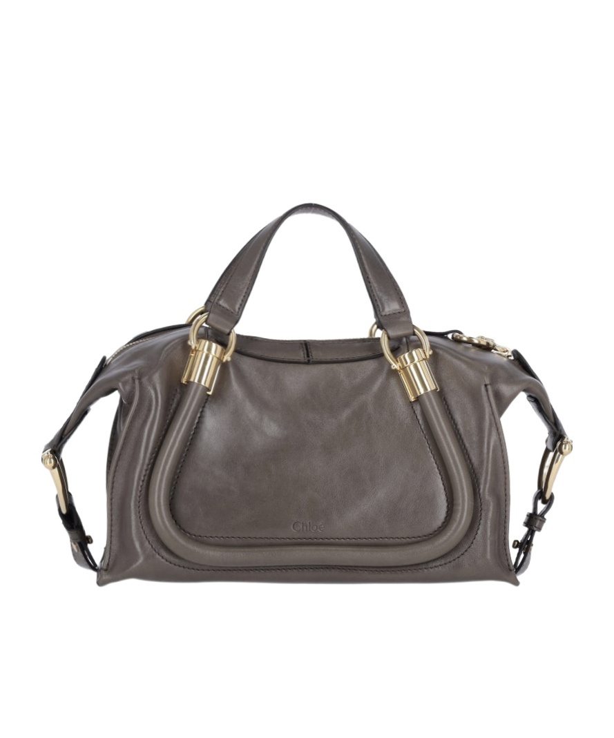 Chloé Black Paraty 24 Small Satchel In Black