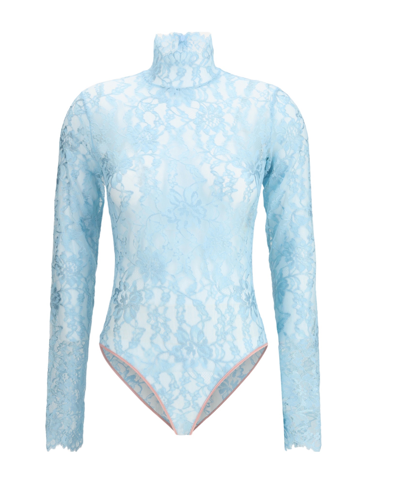 Valentino Long-sleeved Jumpsuit In Blue
