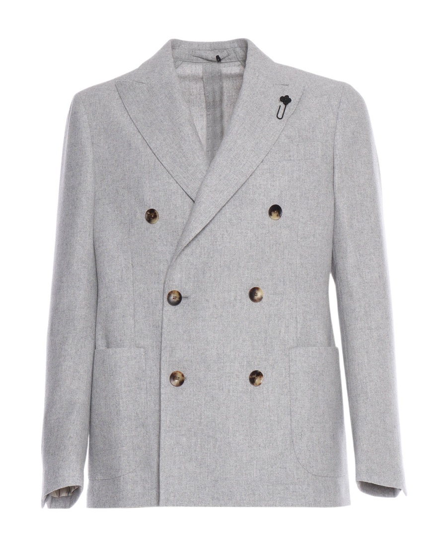 Lardini Advance Jacket In Gray