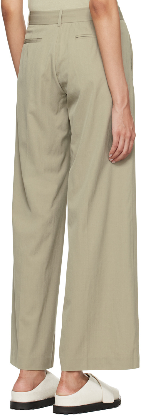 St Agni Green Carter Trousers