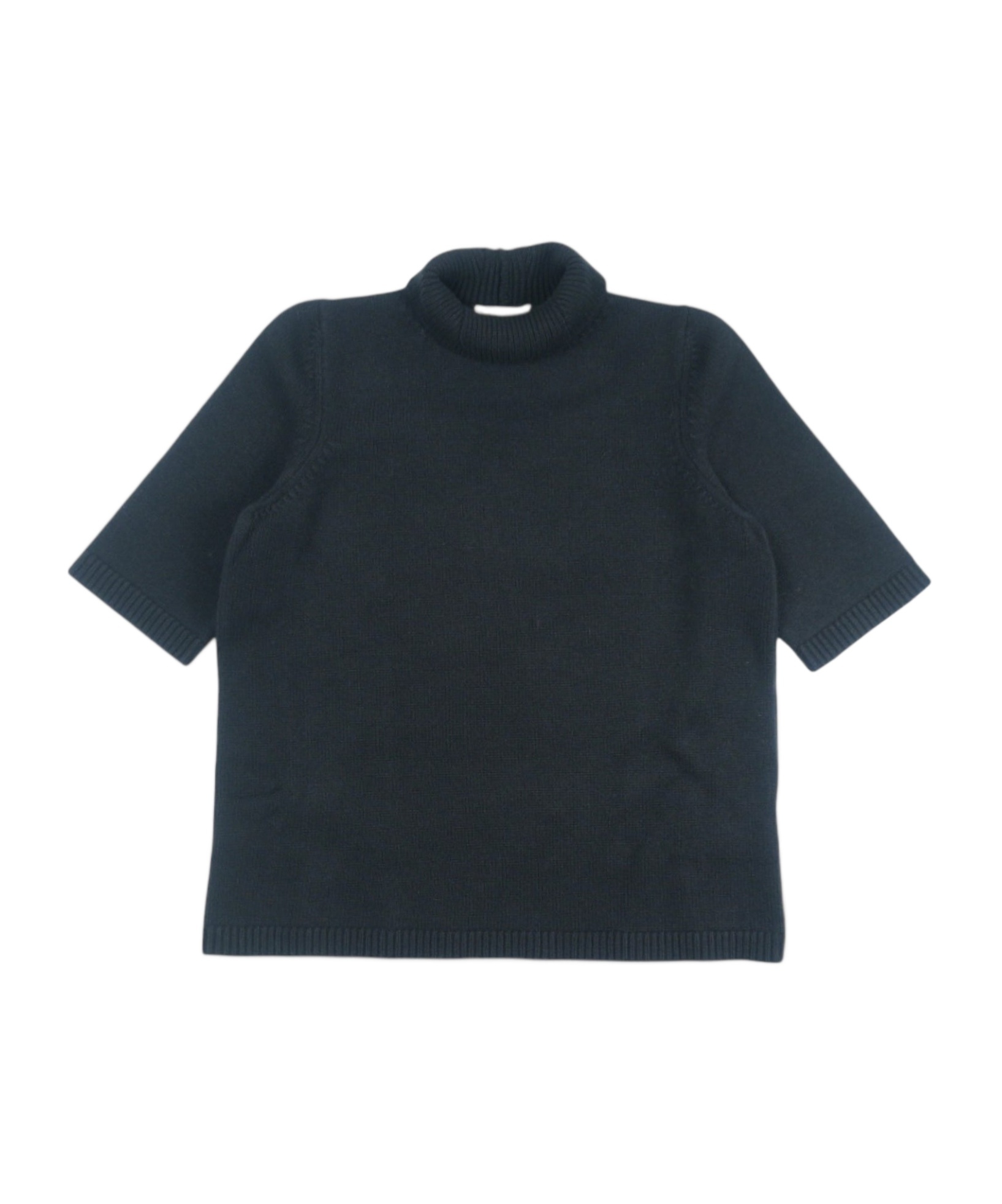Alaïa Roll-neck Top In Black