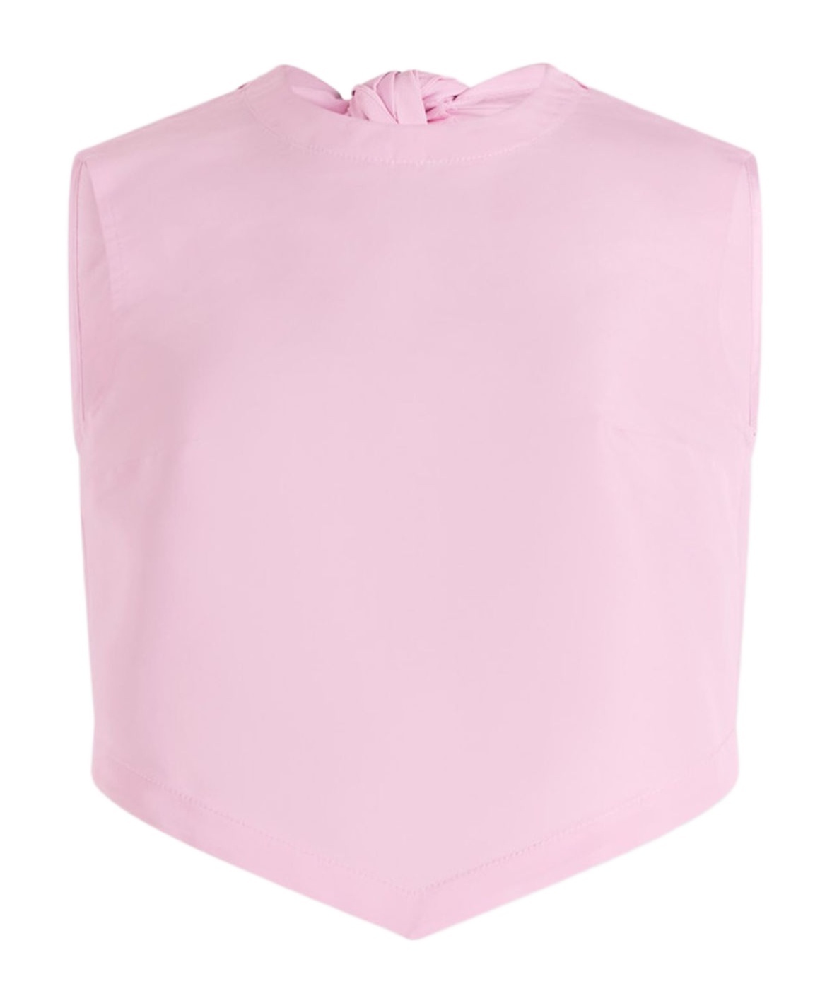 Patou Scarf Faille Top In Pink