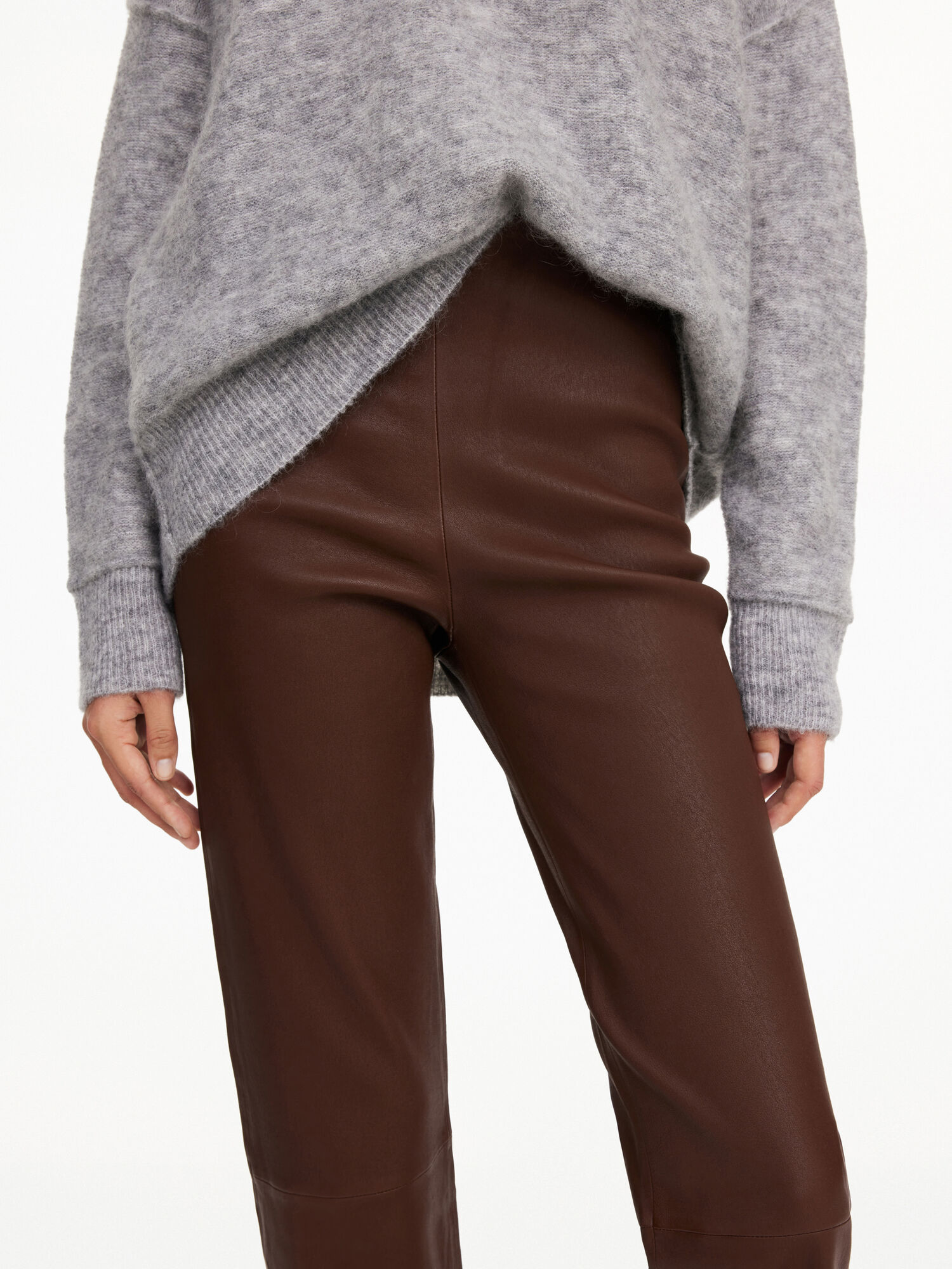 By Malene Birger Florentina Leather Trousers