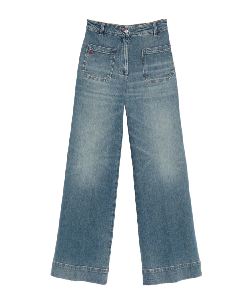 Shop Victoria Beckham Jeans With Belt Loops