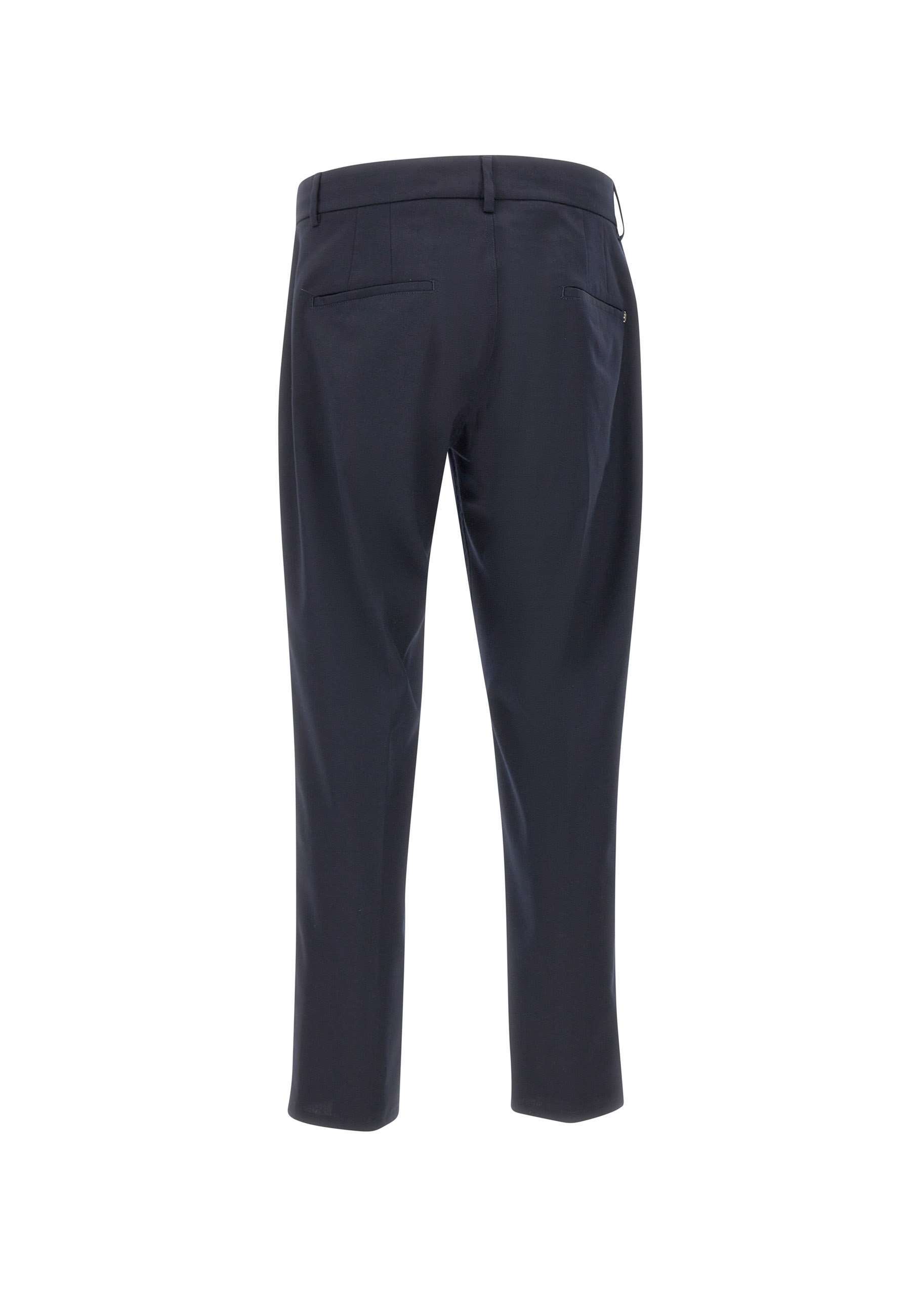 Dondup Welt-pocket Pants In Blue