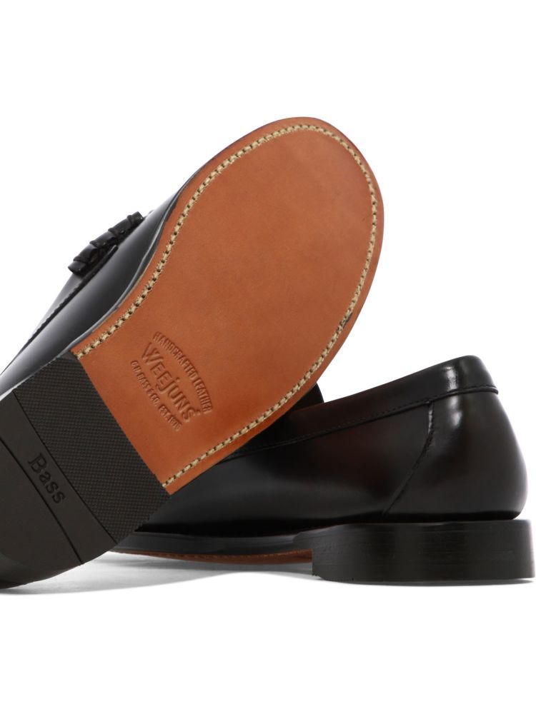 G.h. Bass & Co. Round Toe Loafers In Brown