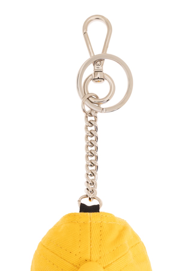 Dsquared2 Be Icon Keyring In Yellow