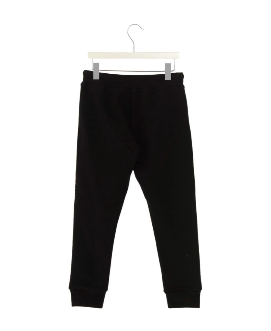 Dsquared2 Kids Logo-printed Drawstring Track Pants In Black