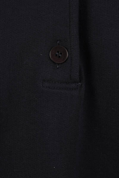 The Row Long-sleeved Polo Jumper In Black