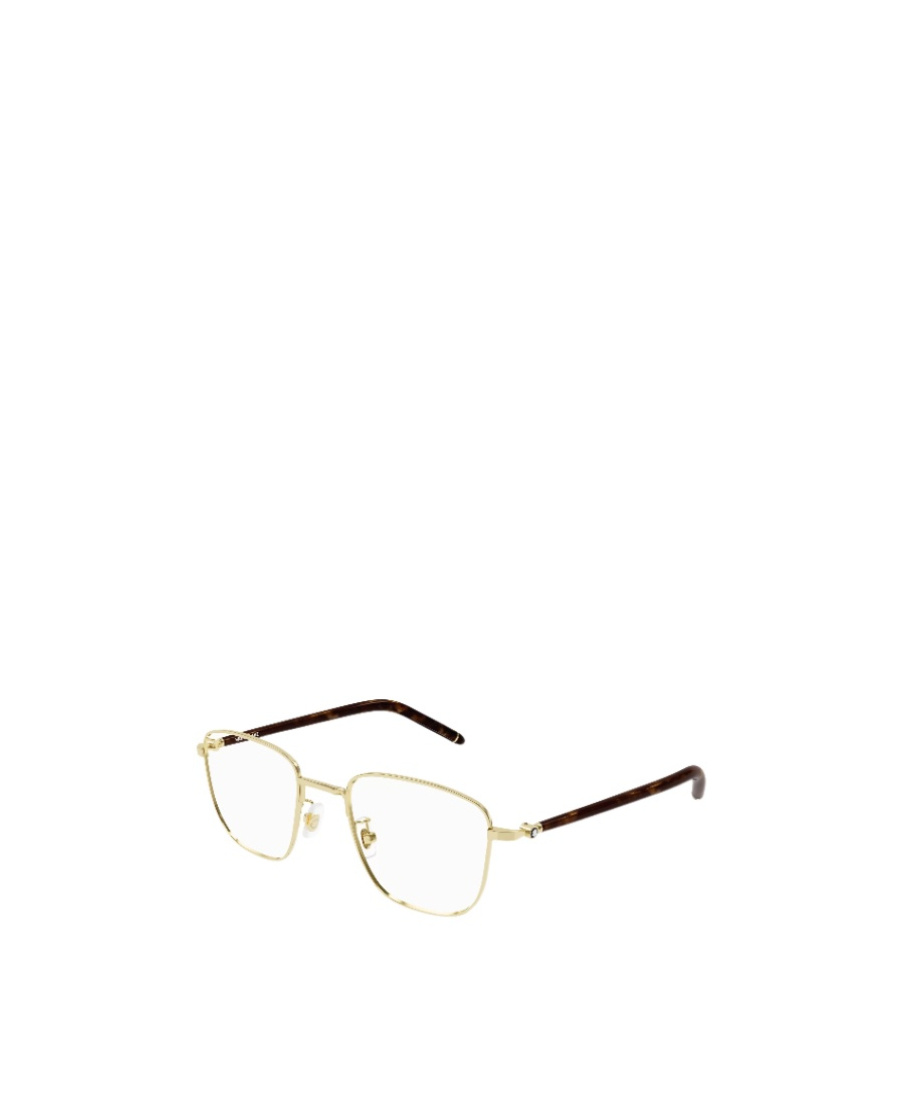 Montblanc Tortoiseshell-effect Square-frame Glasses In White