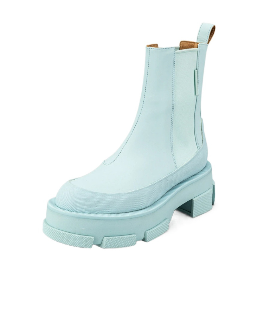 Both Logo Boots In Blue