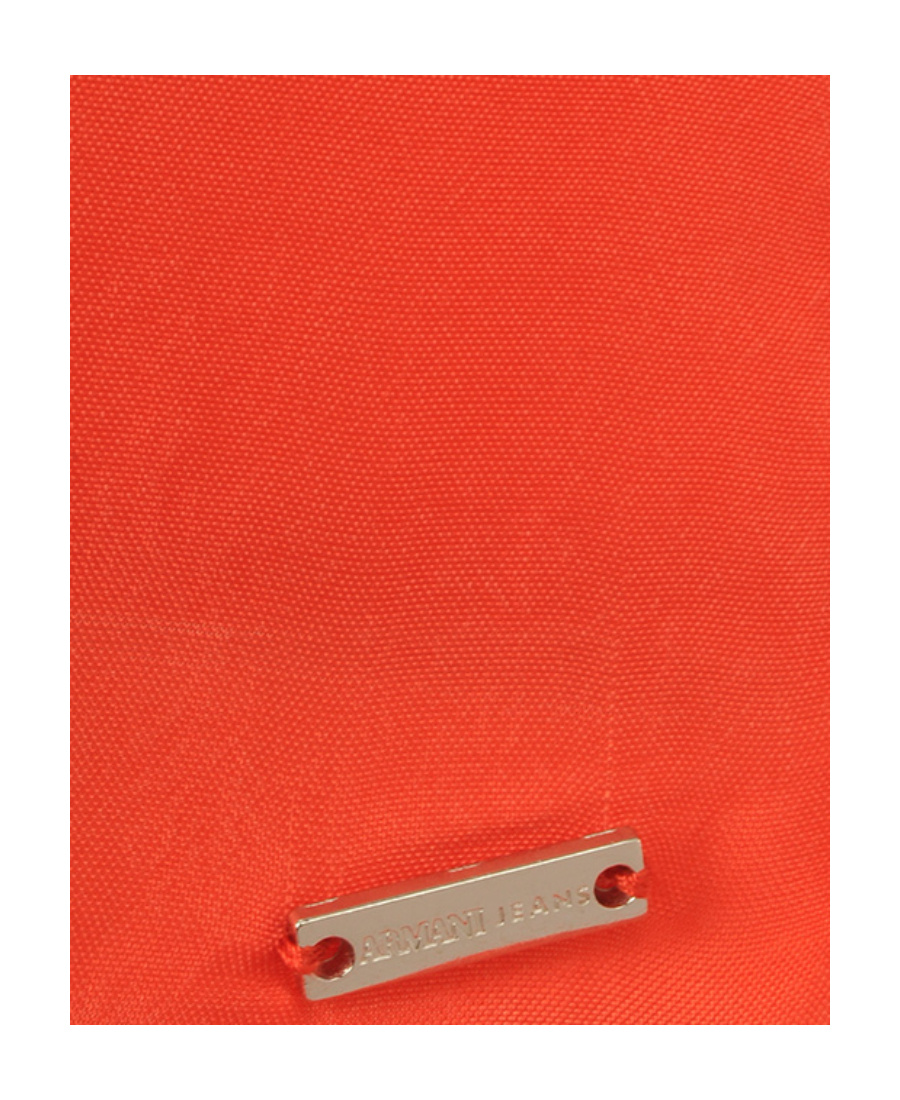 Armani Jeans Logo Blouse In Orange