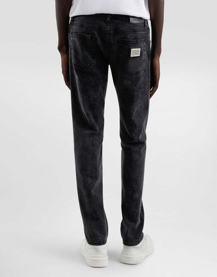 DOLCE & GABBANA DOLCE  GABBANA LOGO TAG SKINNY JEANS