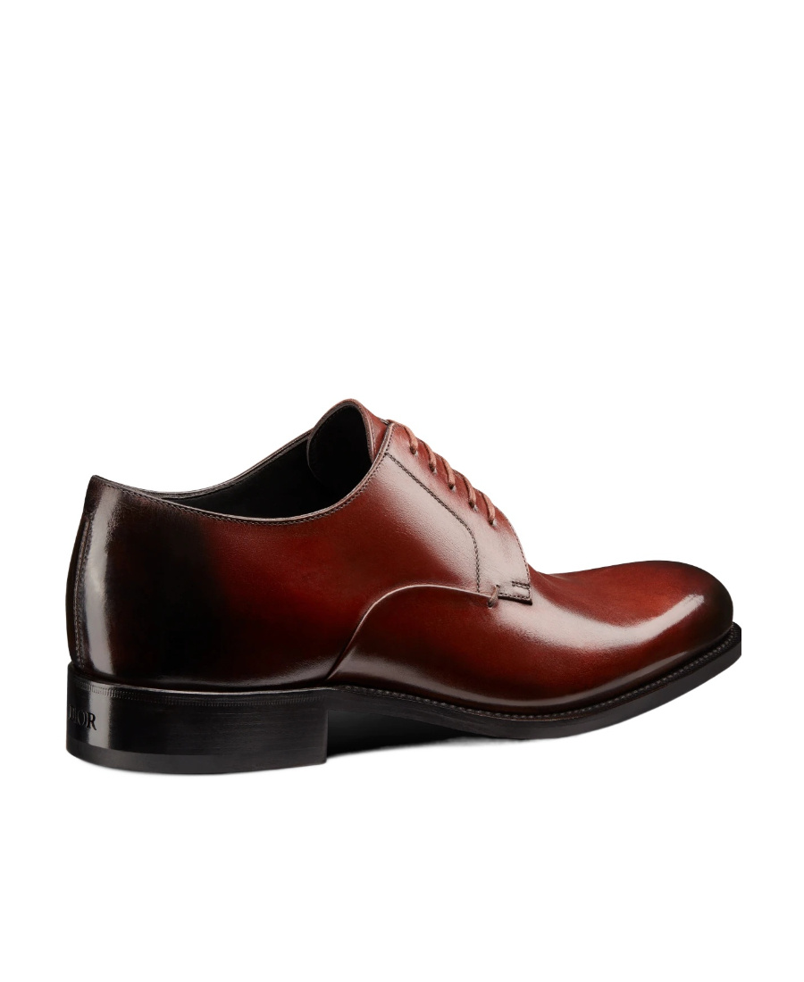 Shop Dior Dark Brown Lace Up Business Dress Shoes