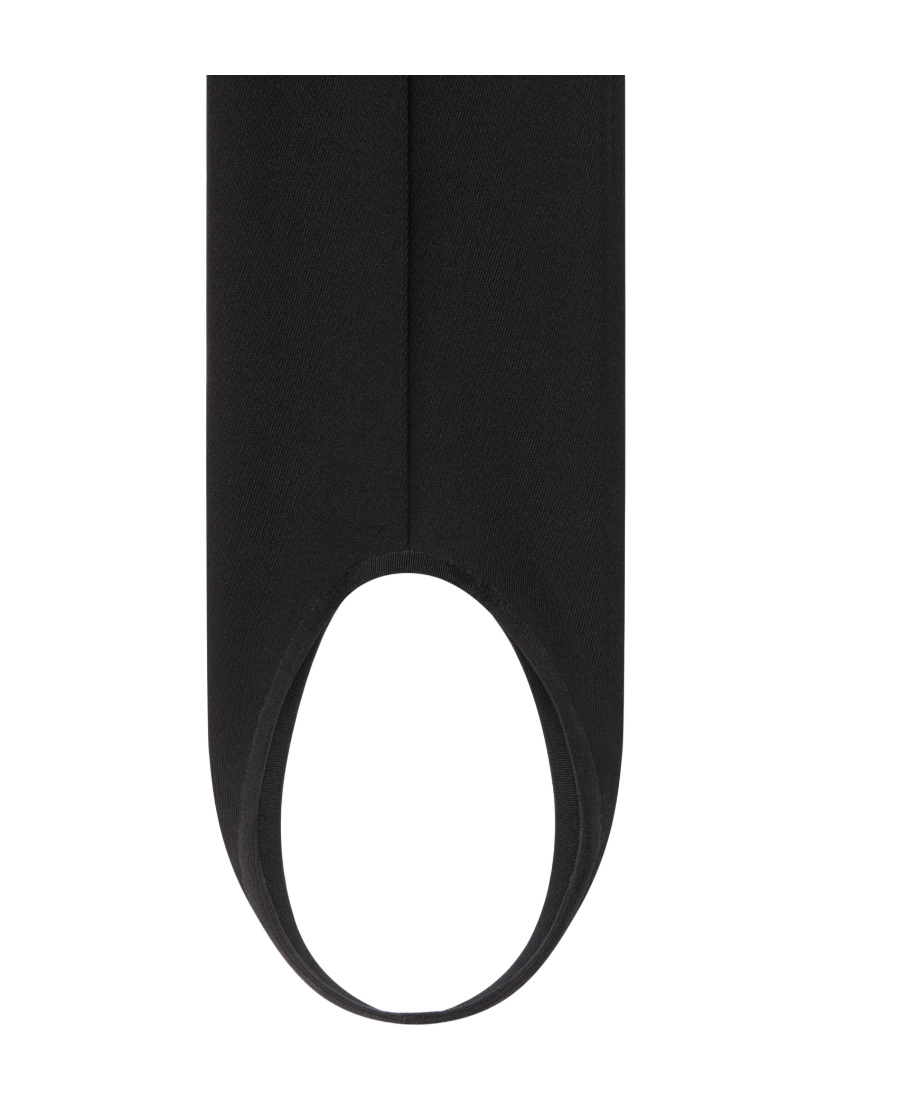 Givenchy Stirrup Pants In Twill In Black
