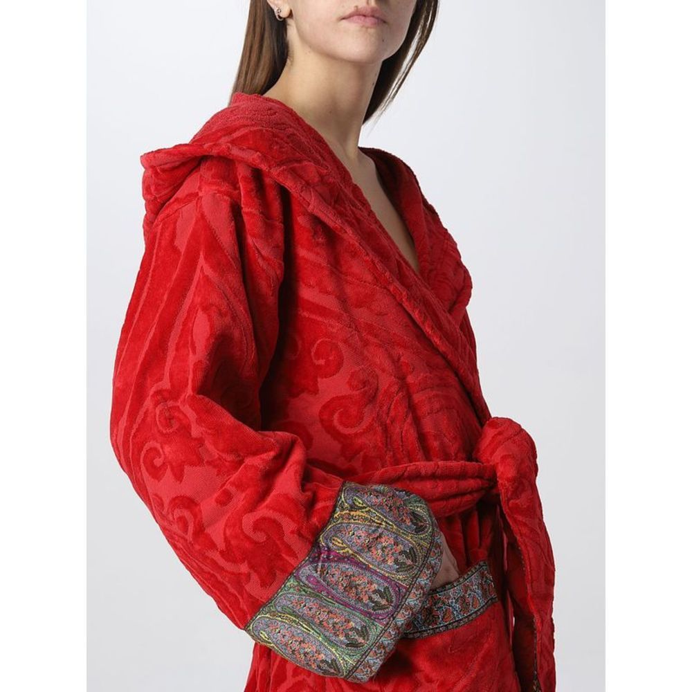 ETRO ETRO PAISLEY-MOTIF BELTED ROBE