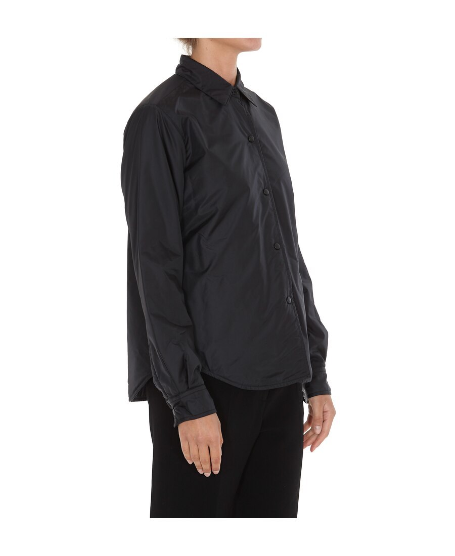 Aspesi Lightweight Shirt Jacket In Black