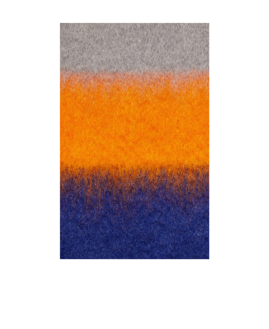 LOEWE SCARF IN MOHAIR AND WOOL
