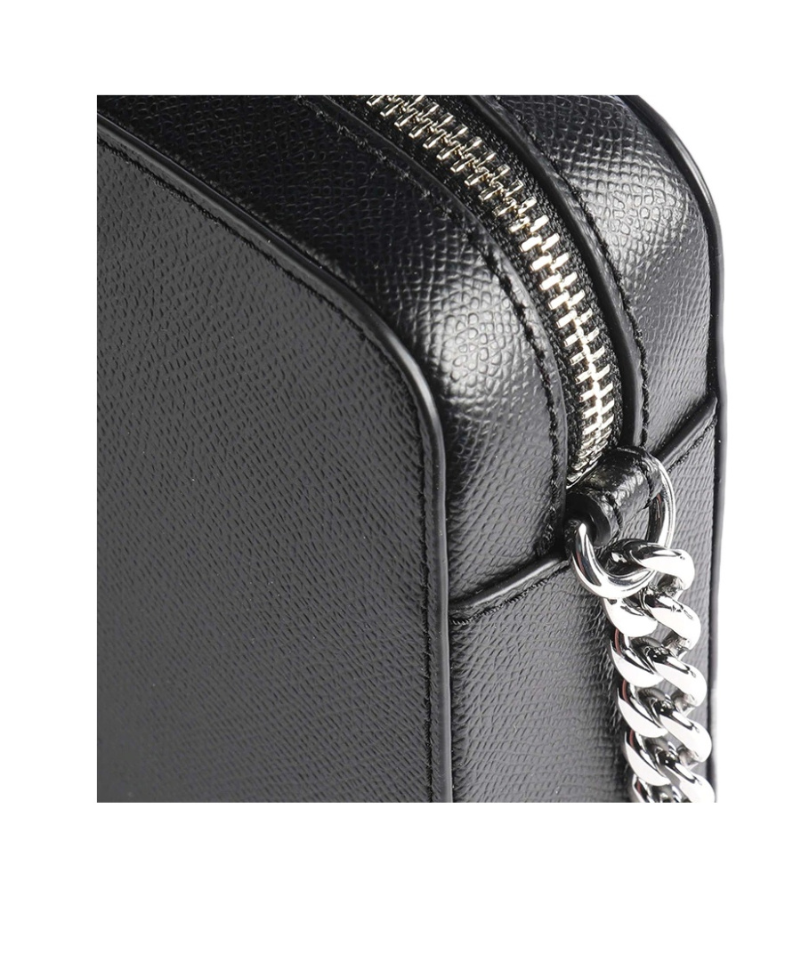Michael Kors Black Logo Shoulder Bag In Black