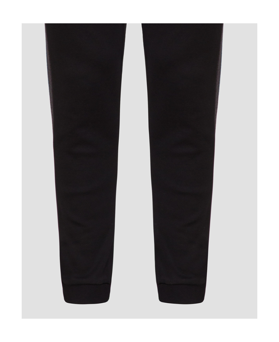 Shop Hugo Boss Logo Drawstring Sweatpants In Black