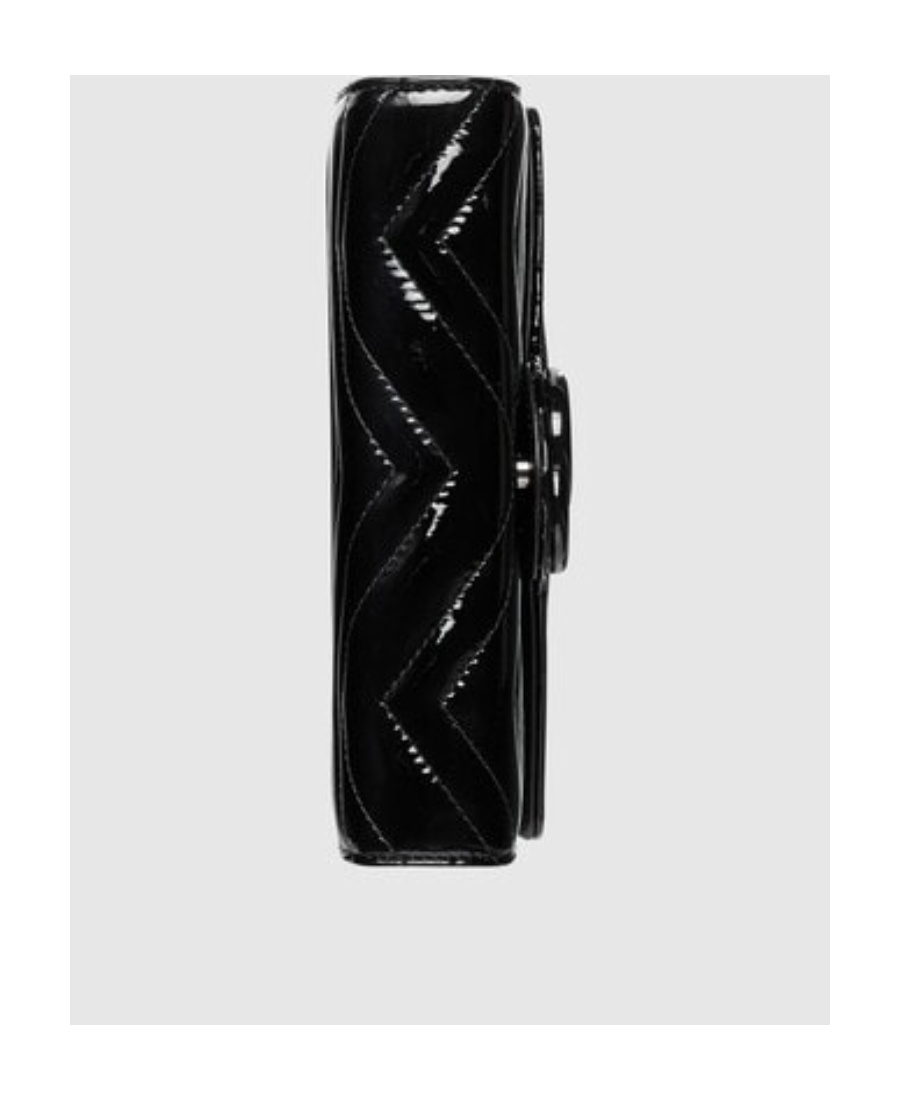 Gucci Double G Matelassé Leather Shoulder Bag In Black