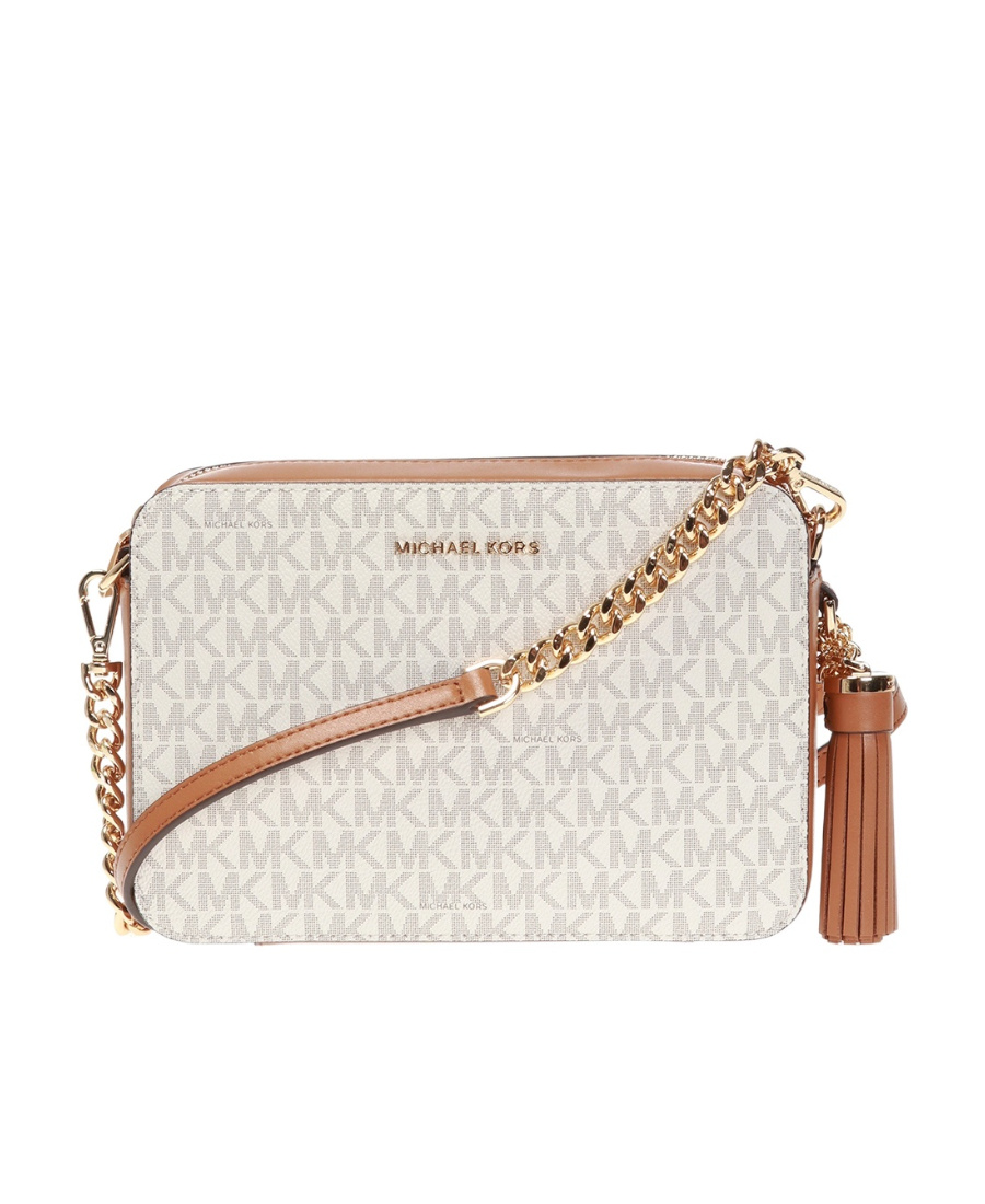 MICHAEL KORS MICHAEL MICHAEL KORS GINNY MEDIUM LOGO CROSSBODY BAG