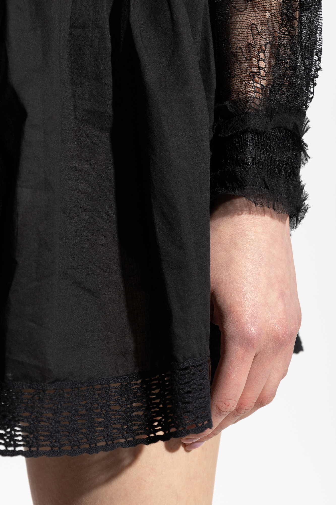 Ulla Johnson Elastic Waist Shorts In Black